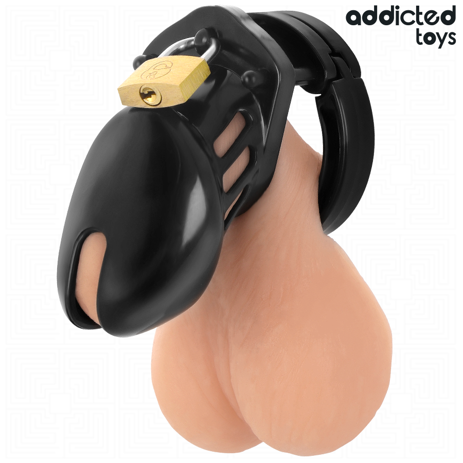 ADDICTED TOYS LOCKED - OBSIDIAN HOLD JAULA PARA PENE TALLA S - Imagen 7