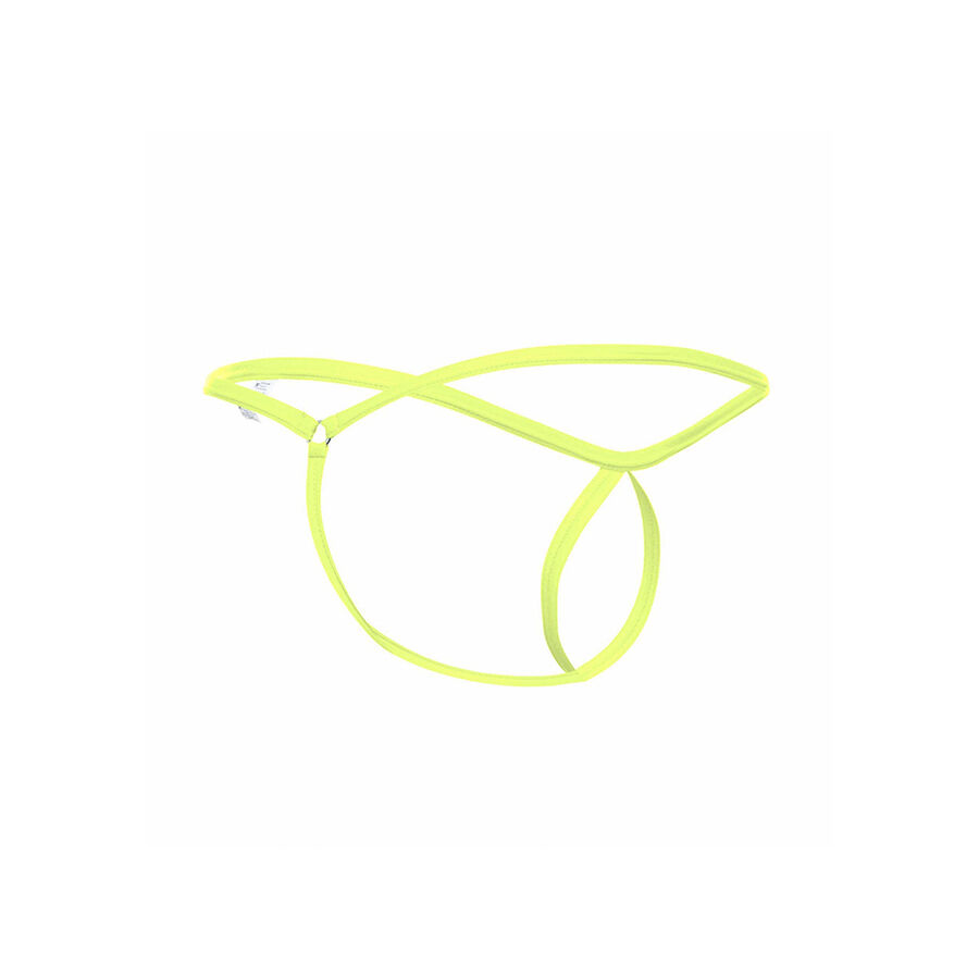 MOB - TANGA VERDE CON FORMA DE LAGRIMA TALLA S/M - Imagen 5