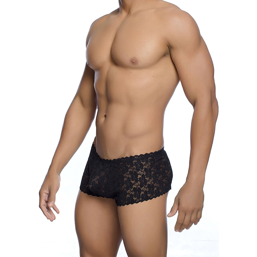 MOB - BOXER ENCAJE NEGRO TALLA L/XL - Imagen 6