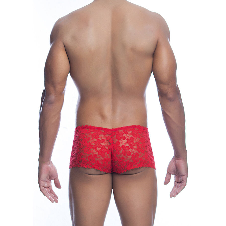 MOB - BOXER ENCAJE ROJO TALLA L/XL - Imagen 6