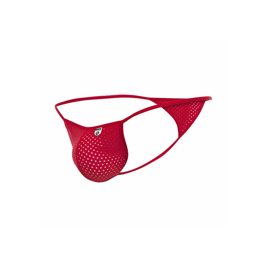 MOB - V-STRING DE MICROFIBRA ROJA TALLA L/XL - Imagen 3