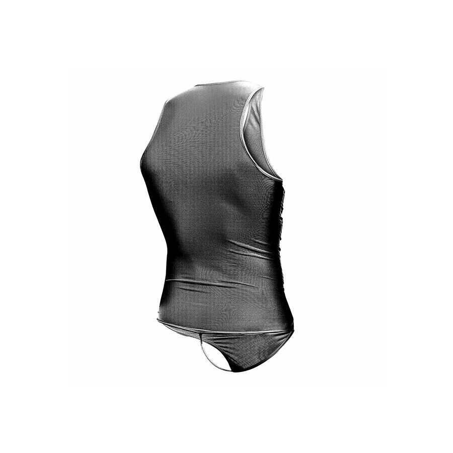 MOB - BODYSHEER TRANSPARTE NEGRO TALLA L/XL - Imagen 5