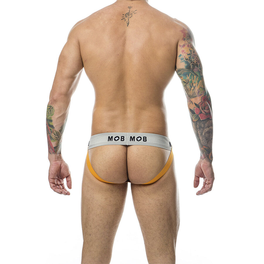 MOB - JOCK CLASICO STRIPE NARANJA TALLA L - Imagen 6