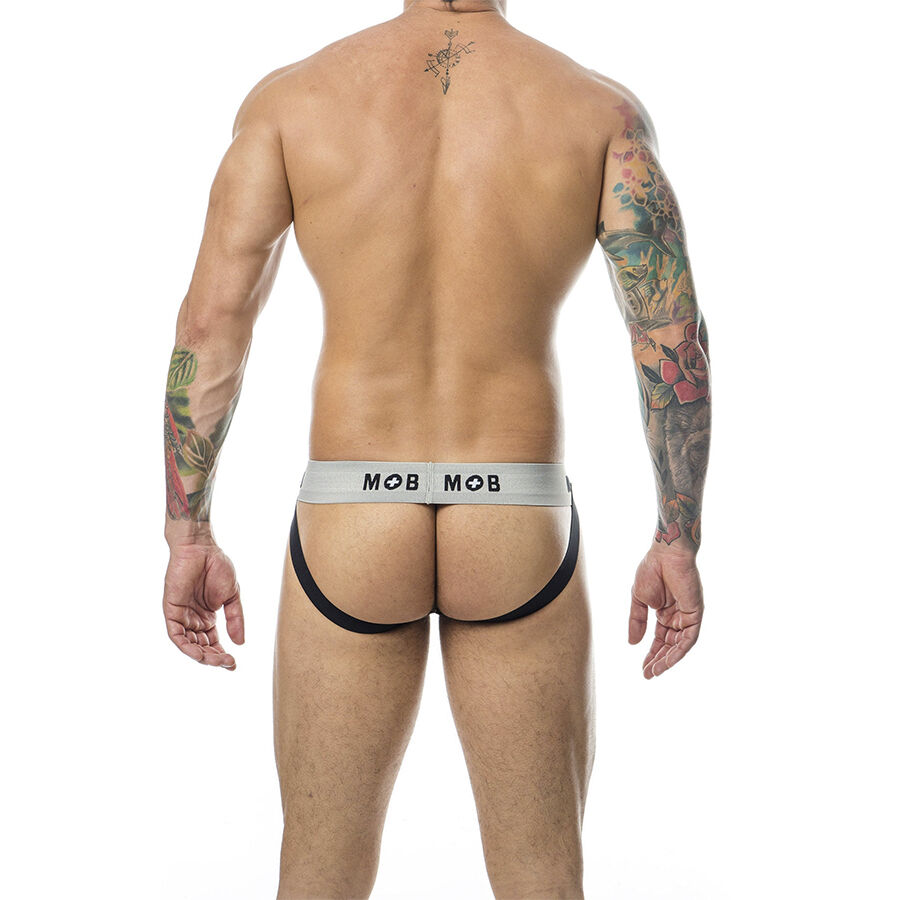 MOB - JOCK CLASICO STRIPE BLANCO TALLA XL - Imagen 5