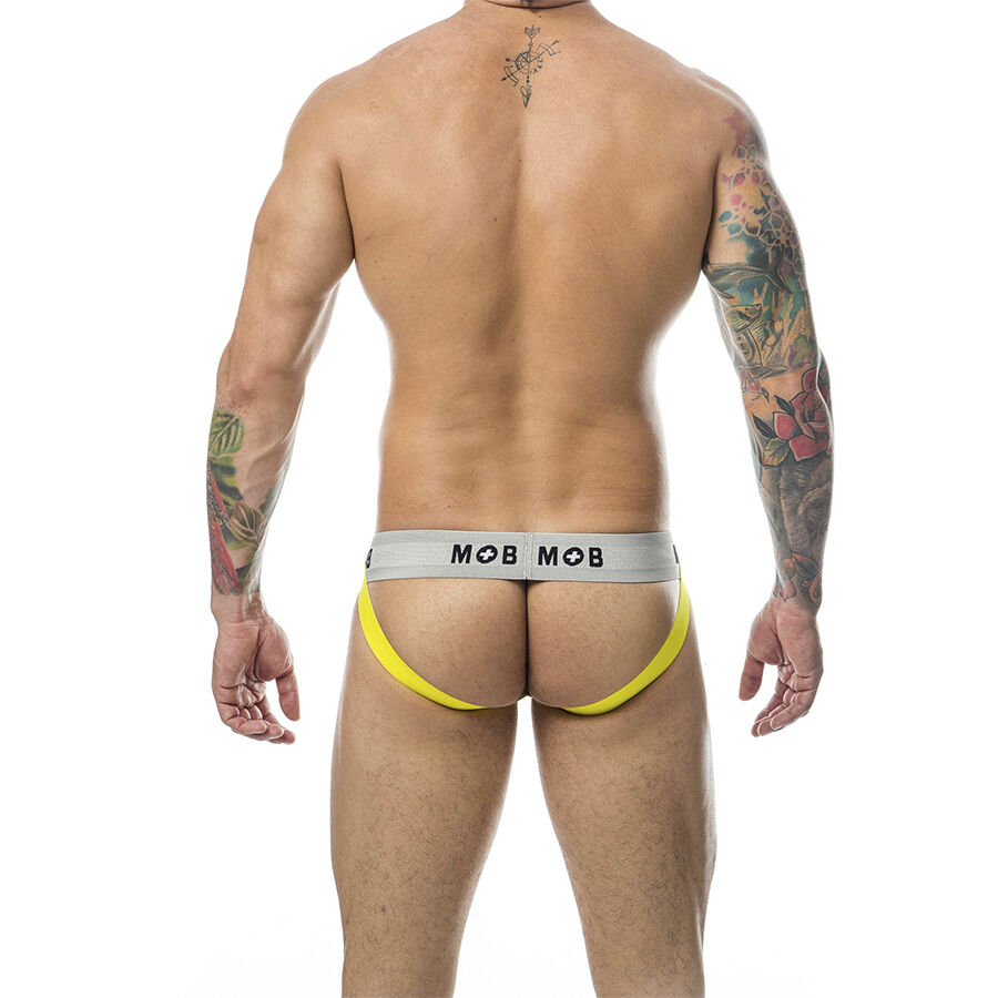 MOB - JOCK CLASICO STRIPE AMARILLO TALLA L - Imagen 3