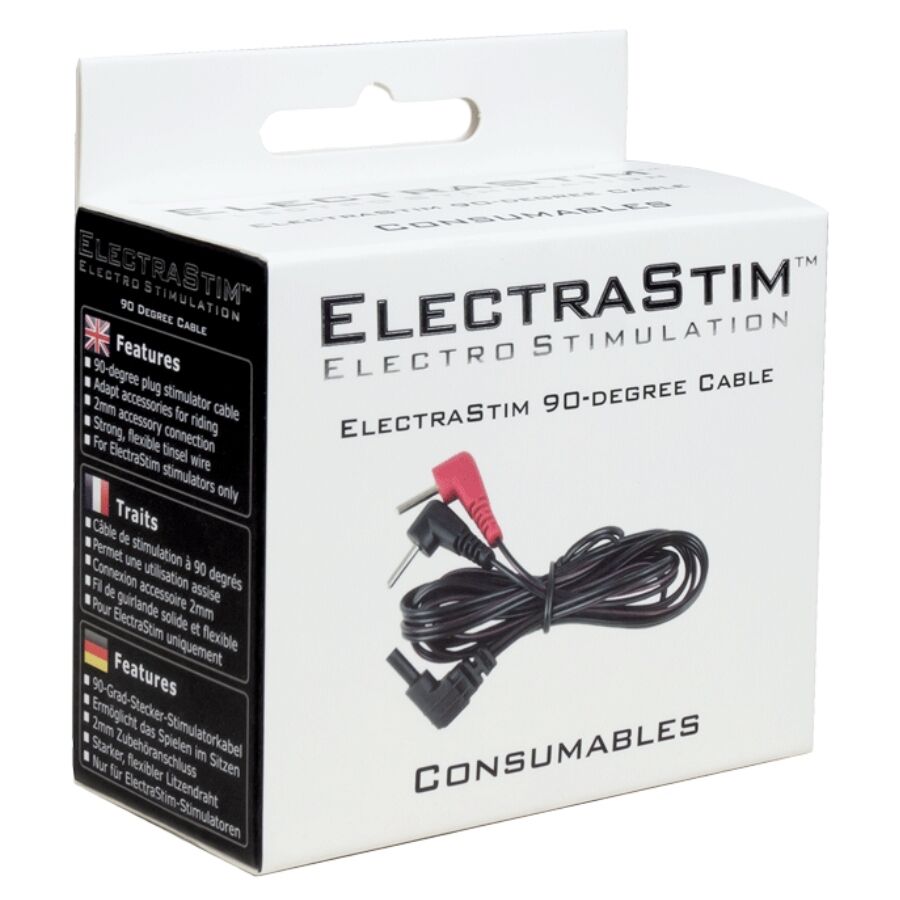 ELECTRASTIM - CABLES DE ESTIMULACIÓN 90 GRADOS - Imagen 5