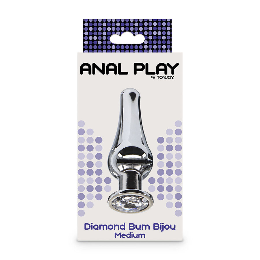TOYJOY - ANAL PLAY DIAMANTE BUM BIJOU PLUG ANAL MEDIANO - Imagen 3