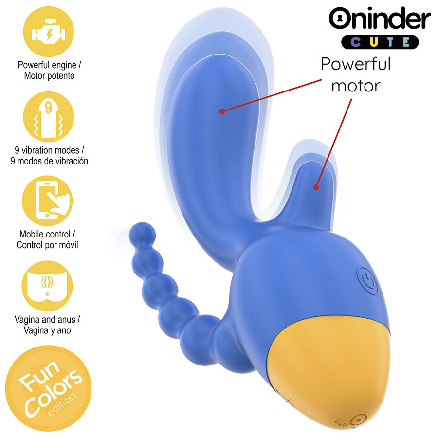 ONINDER CUTE - LOVE 3 SOME TRIPLE VIBRADOR - APP MUNDIAL GRATUITA - Imagen 6