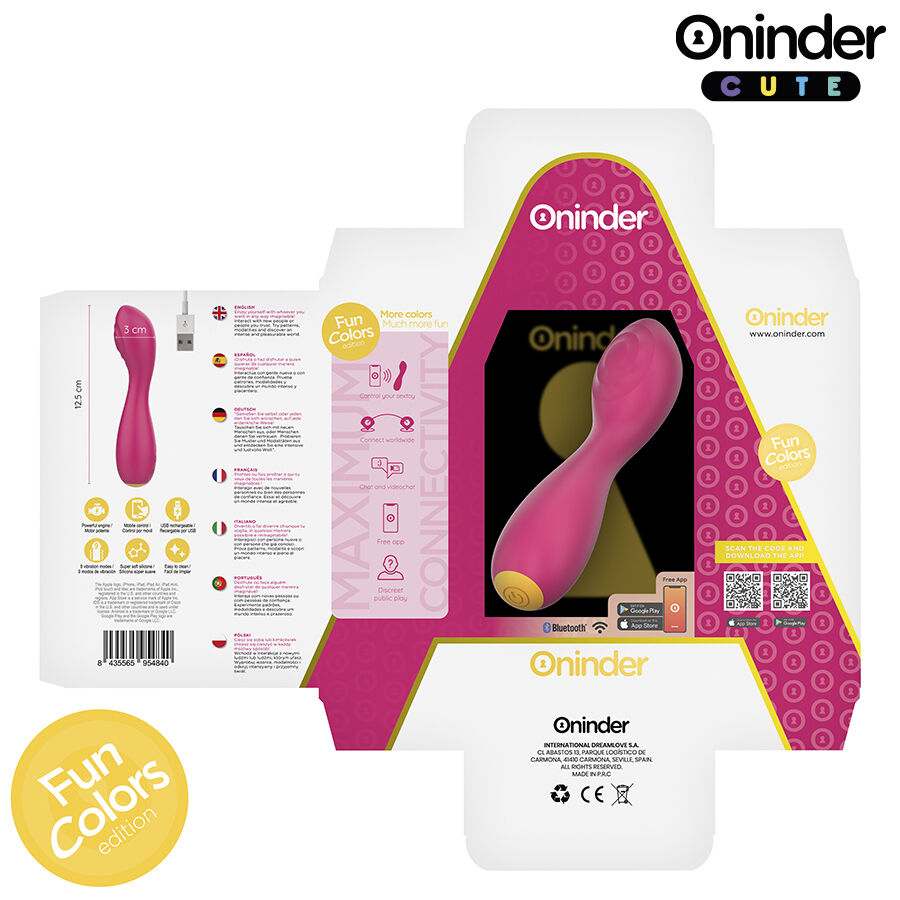 ONINDER CUTE - LOVE BUDDY MASTER VIBRADOR PUNTO G - APP MUNDIAL GRATUITA - Imagen 4