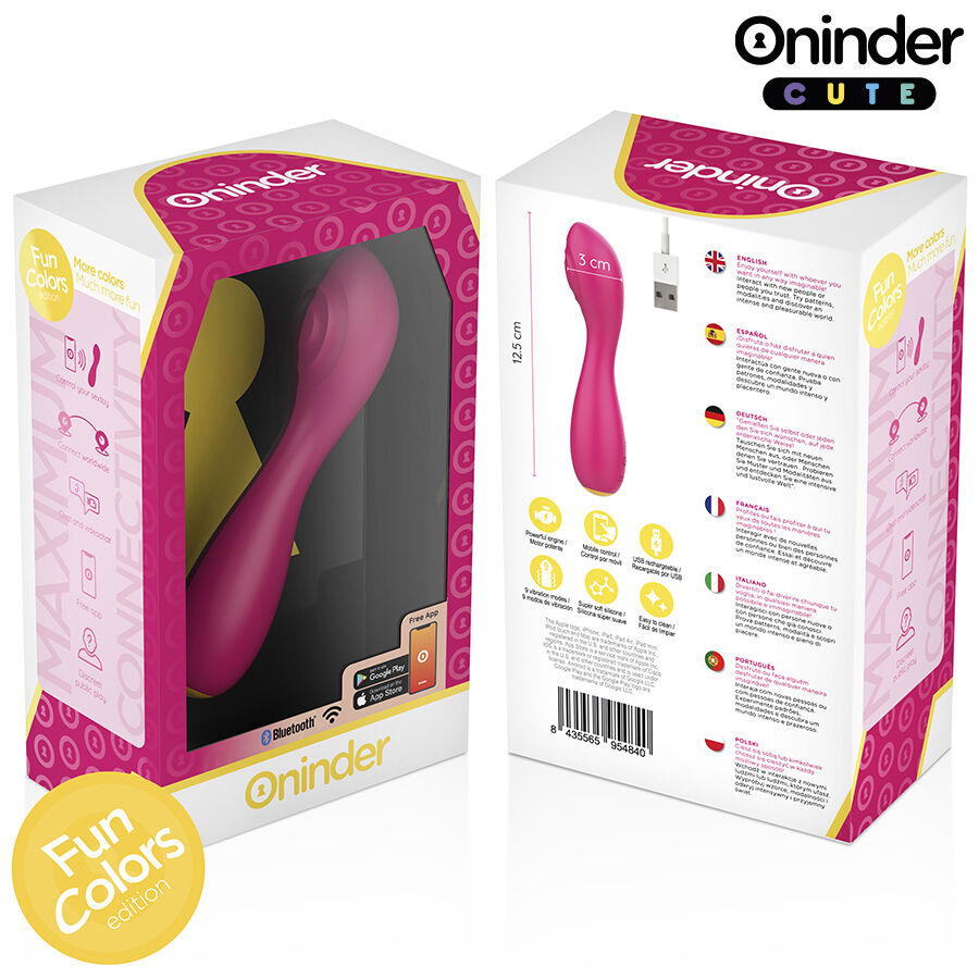 ONINDER CUTE - LOVE BUDDY MASTER VIBRADOR PUNTO G - APP MUNDIAL GRATUITA - Imagen 2