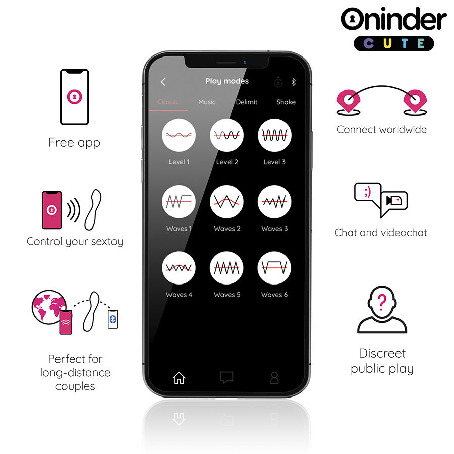 ONINDER CUTE - LOVE BUDDY MASTER VIBRADOR PUNTO G - APP MUNDIAL GRATUITA - Imagen 6