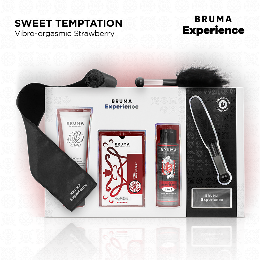 BRUMA XPERIENCE - KIT TENTACIÓN DULCE FRESA VIBRO-ORGÁSMICA - Imagen 6