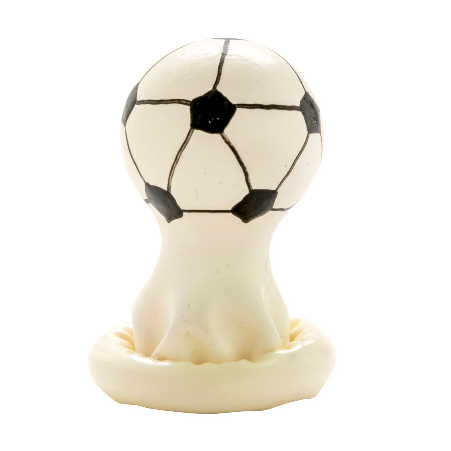 CONDOMERIE - PRESERVATIVO DECORATIVO PINTADO A MANO FÚTBOL AMERICANO - Image 3