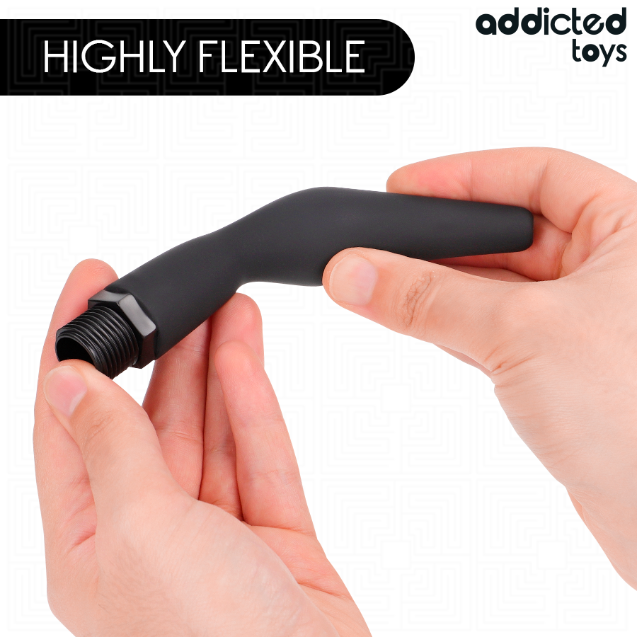 ADDICTED TOYS - LIMPIADOR ANAL CON ADAPTADOR UNIVERSAL MODELO 2 - Imagen 4