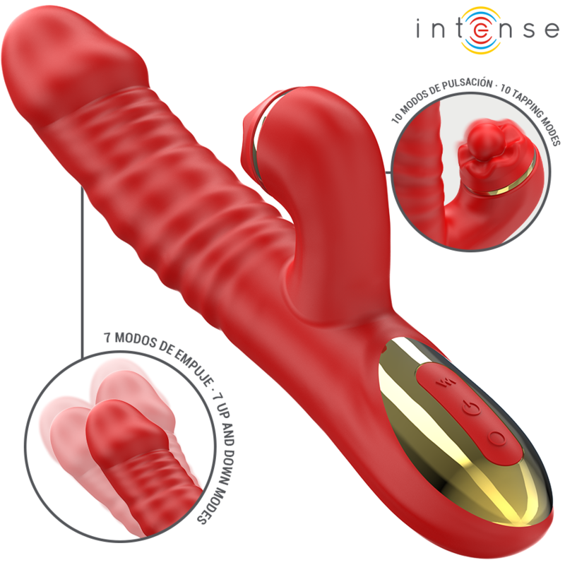 INTENSE - THALIA VIBRACIÓN & EMPUJE & ESTIMULACIÓN ROJO - Imagen 2