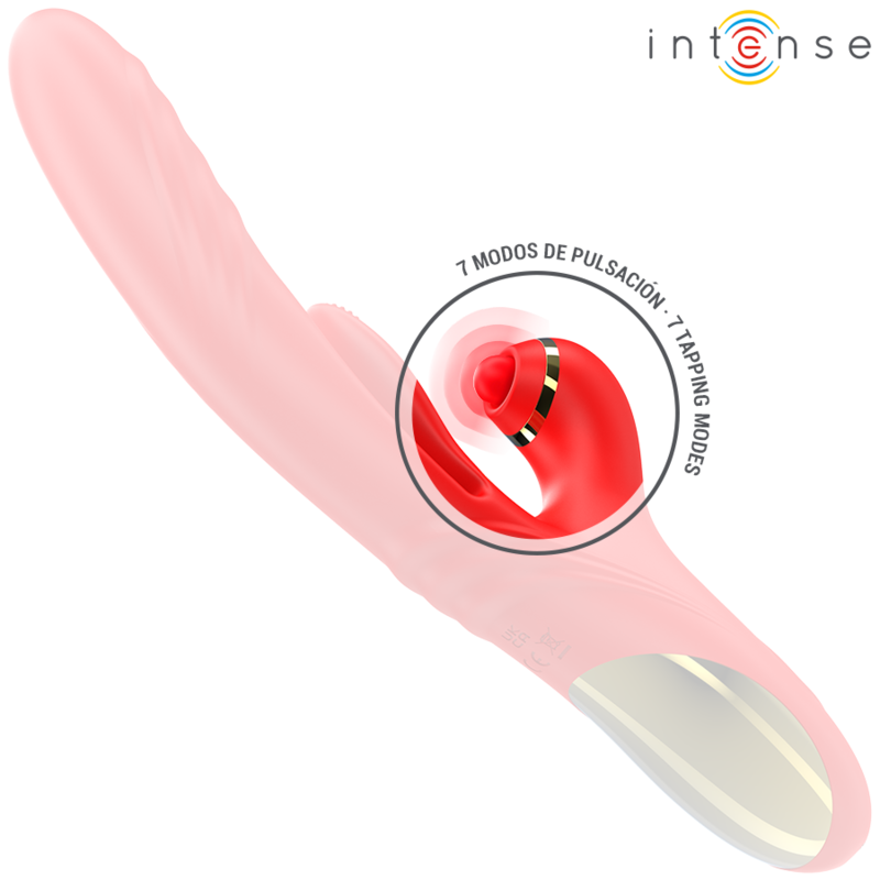 INTENSE - ROSALIA VIBRADOR MULTIFUNCIÓN 3 EN 1 ROJO - Imagen 6