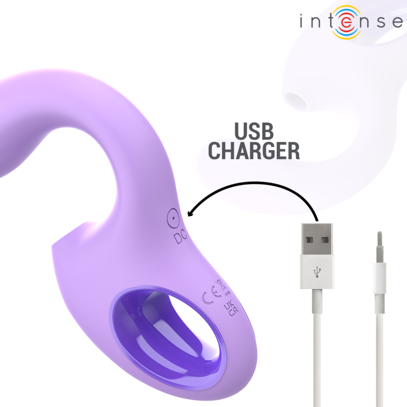 INTENSE - BAXTER VIBRADOR & ESTIMULADOR VIOLETA - Imagen 7