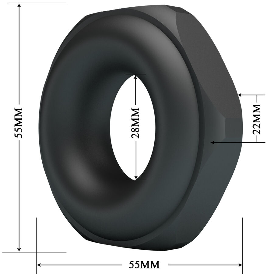 CRAZY BULL - JARVIUS ANILLO SILICONA MODELO 14 - Imagen 5