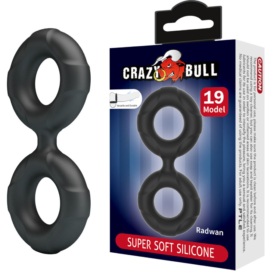 CRAZY BULL - RADWAN ANILLO DOBLE SILICONA MODELO 19 - Imagen 5