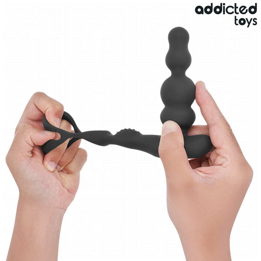 ADDICTED TOYS - MASAJEADOR PROSTÁTICO ROTATORIO CONTROL REMOTO - Imagen 3