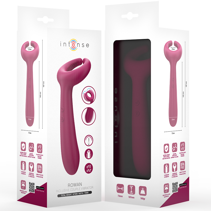 INTENSE - ROWAN VIBRADOR INCLUSIVO PARA PAREJAS - Imagen 2