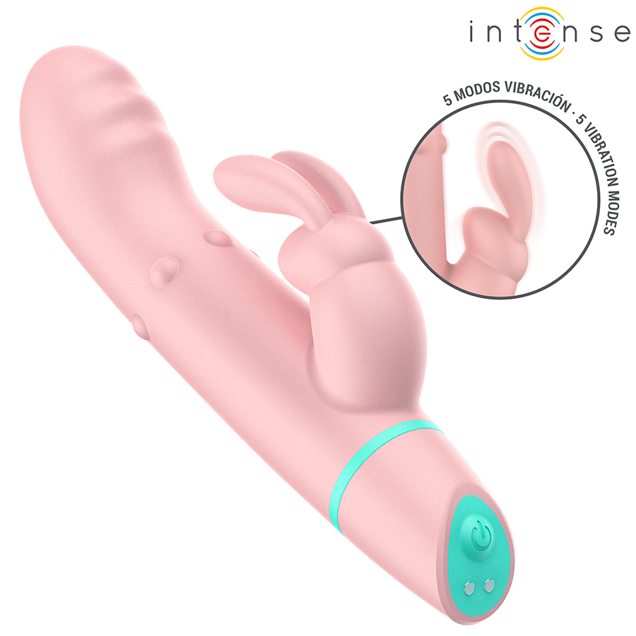 INTENSE - ALVIN ESTIMULADOR RABBIT & VIBRADOR ROLLING + OSCILANTE - Imagen 7