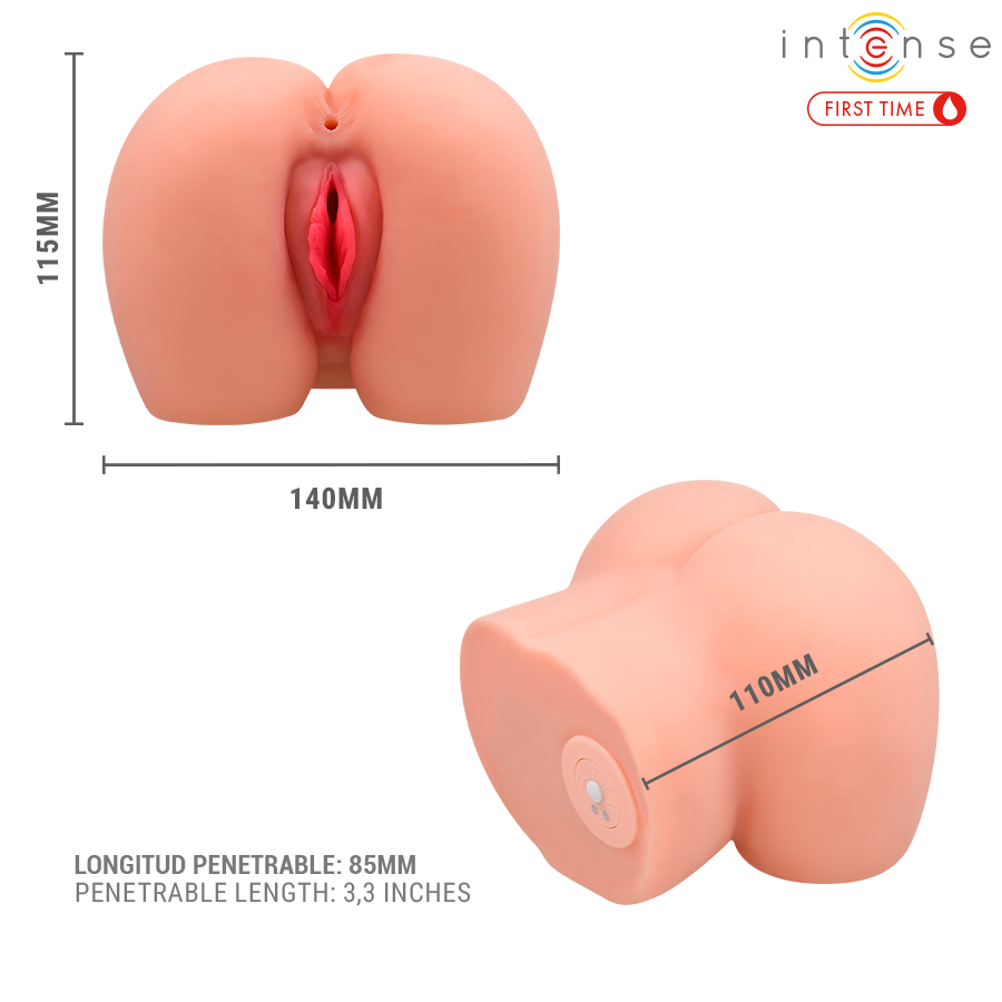 INTENSE FIRST TIME - ARIANA VAGINA VIBRADORA VIRGEN CON HIMEN Y SANGRADO - Imagen 5