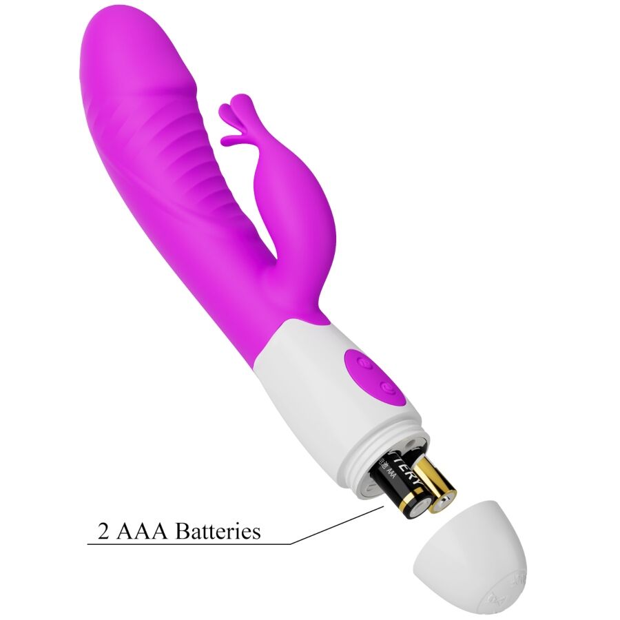 PRETTY LOVE - RASMUSSEN VIBRADOR PUNTO G MORADO - Imagen 4