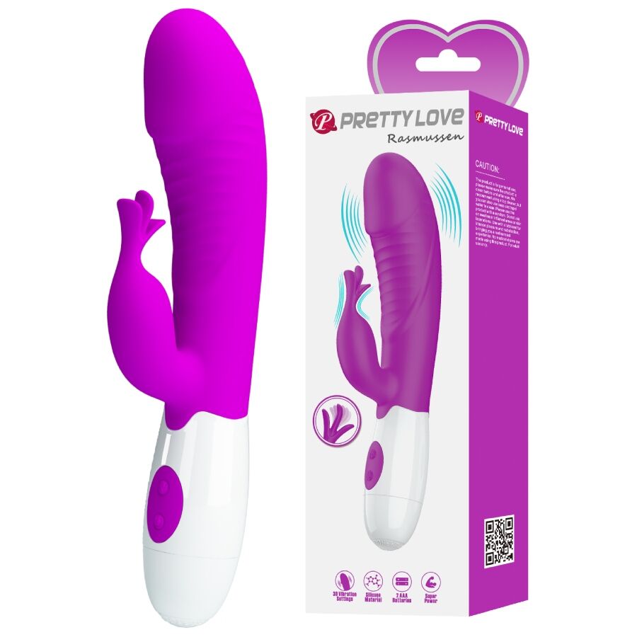 PRETTY LOVE - RASMUSSEN VIBRADOR PUNTO G MORADO - Imagen 7