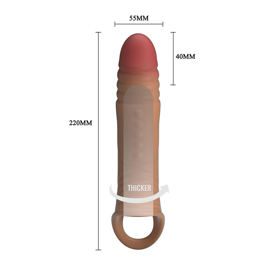 PRETTY LOVE - FUNDA PARA PENE CON VIBRACIÓN - Imagen 6