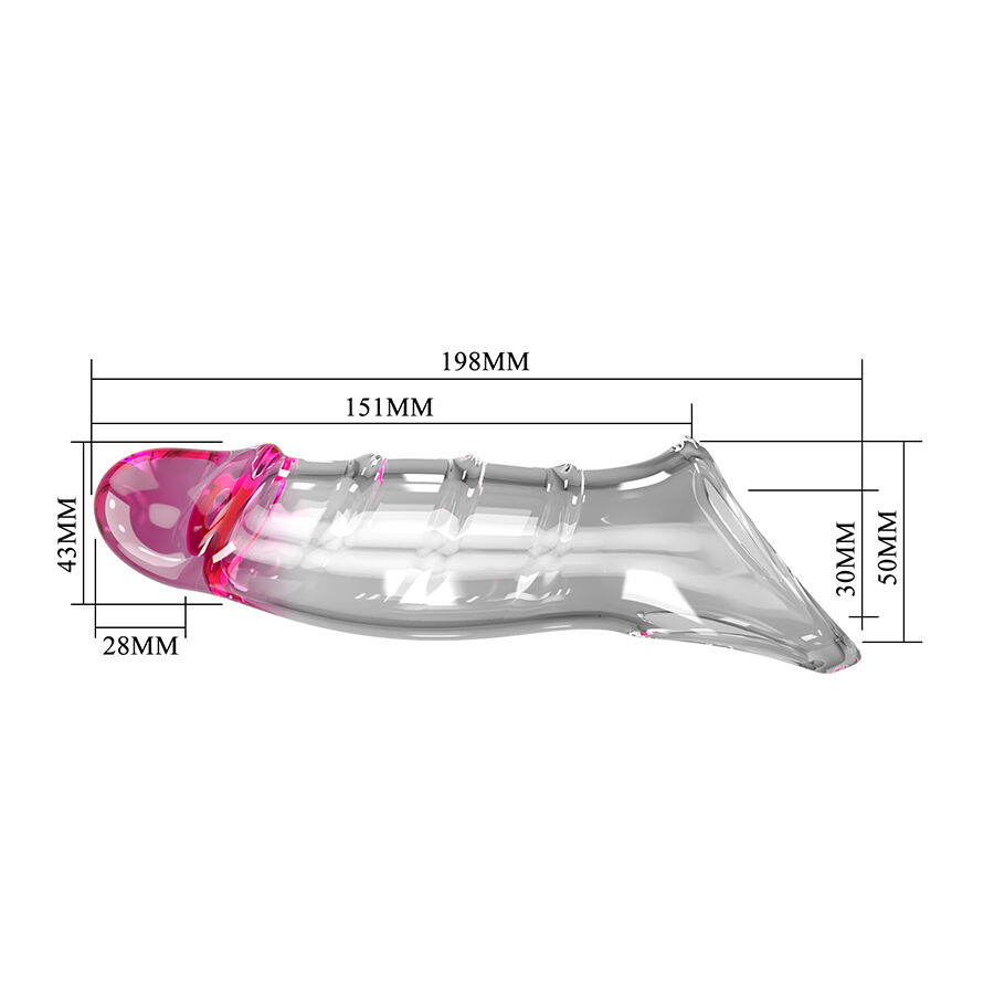 PRETTY LOVE - DARNELL FUNDA PARA PENE EFECTO TRANSPARENTE - Imagen 6
