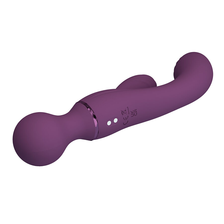 PRETTY LOVE - ALL ROUNDER VIBRADOR PUNTO G MORADO - Imagen 2