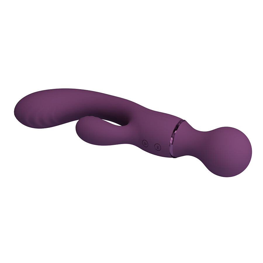 PRETTY LOVE - ALL ROUNDER VIBRADOR PUNTO G MORADO - Imagen 3