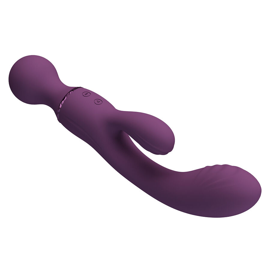PRETTY LOVE - ALL ROUNDER VIBRADOR PUNTO G MORADO - Imagen 5