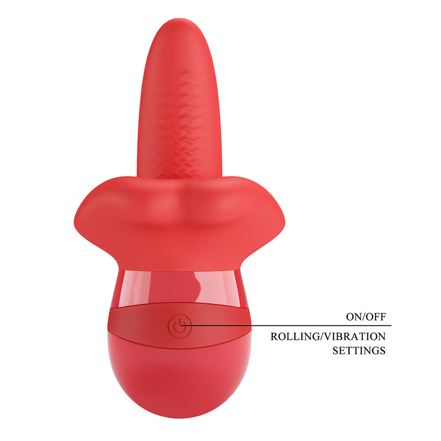 PRETTY LOVE - OBELIA LENGUA MASTURBADORA CON MOVIMIENTO ORBITAL - Imagen 4