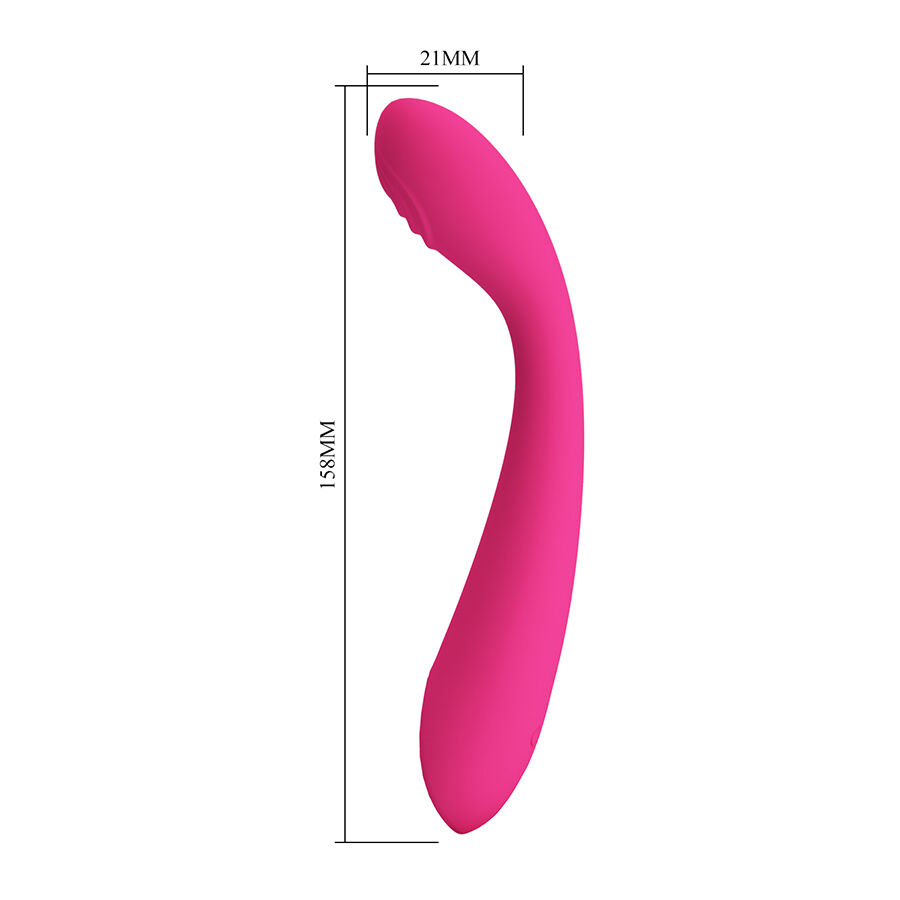 PRETTY LOVE - JESSICA VIBRADOR DE ALTA POTENCIA ROSA - Imagen 2