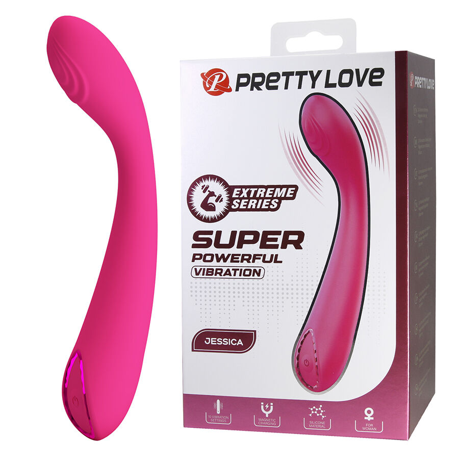 PRETTY LOVE - JESSICA VIBRADOR DE ALTA POTENCIA ROSA - Imagen 9