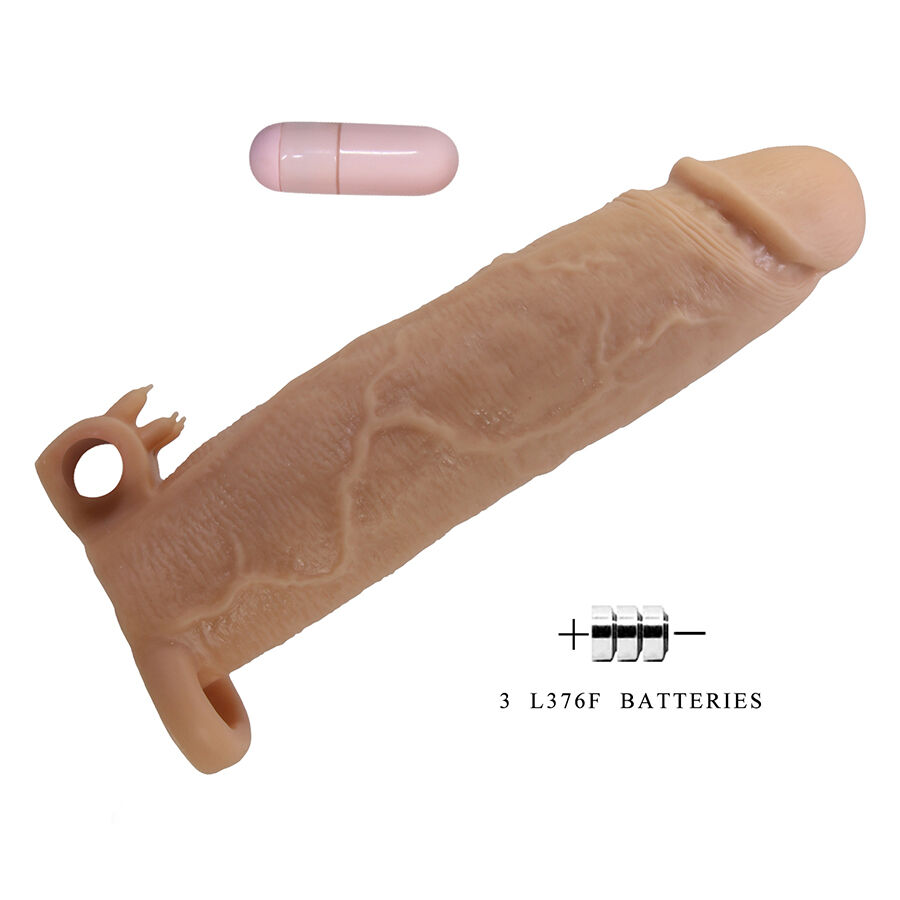 PRETTY LOVE - XERXES FUNDA PARA PENE CON ESTIMULADOR DE CLÍTORIS Y VIBRACIÓN - Imagen 2