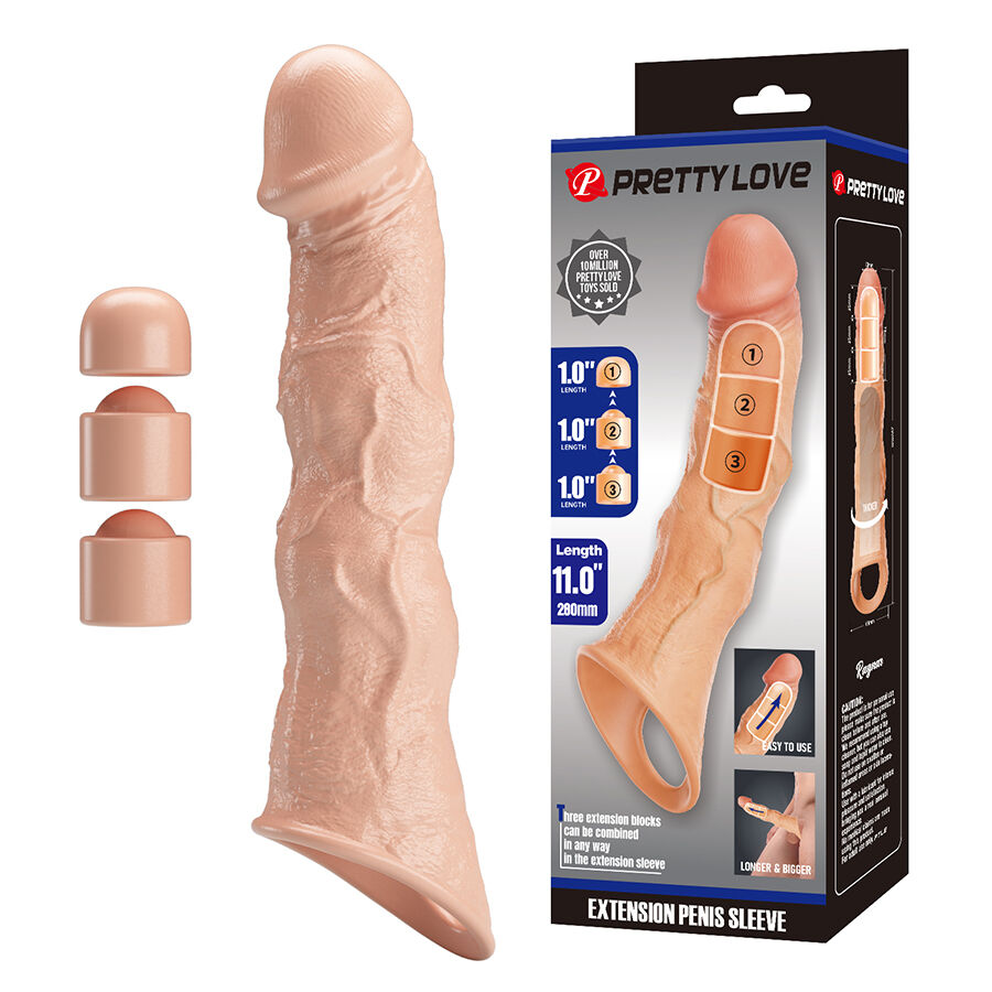 PRETTY LOVE - RAGNAR FUNDA EXTENSORA CON EXTENSORES AJUSTABLES - Imagen 5