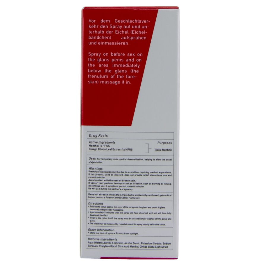 HOT - RHINO LONG POWER SPRAY 10 ML - Imagen 6