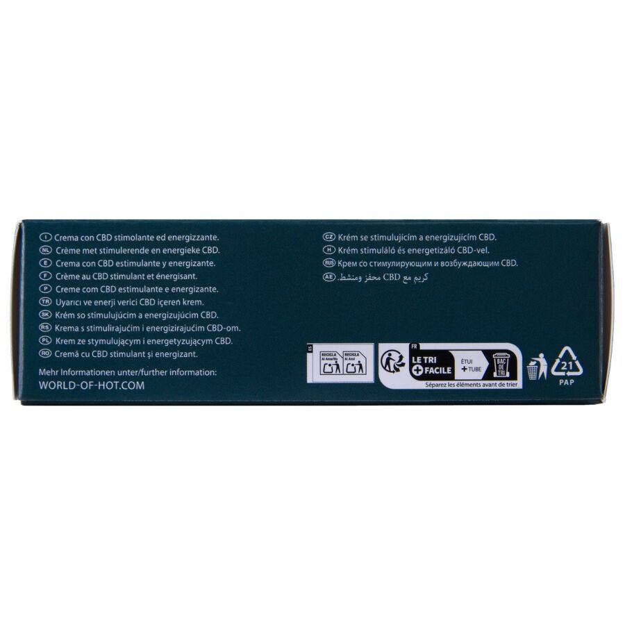 HOT - CREMA DE MASTURBACIÓN CON CBD - UNISEX 100 ML - Imagen 2
