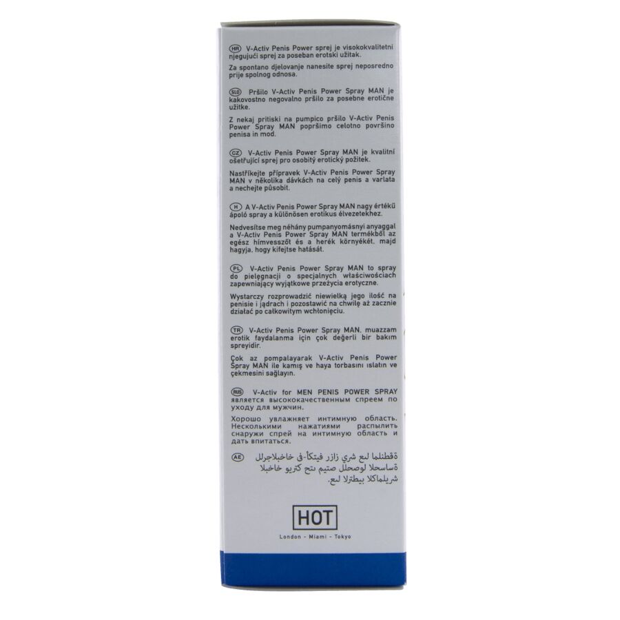 HOT - V-ACTIV PENIS POWER SPRAY PARA HOMBRE 50 ML - Imagen 4