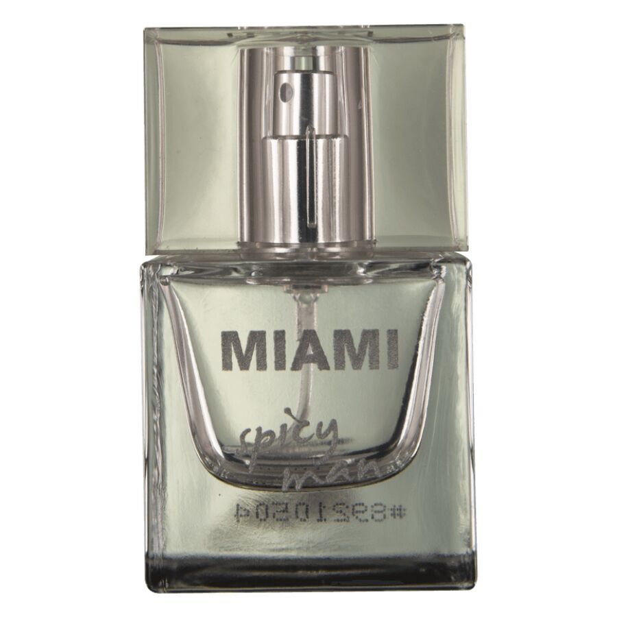 HOT - PERFUME CON FEROMONAS MIAMI SPICY HOMBRE 30 ML - Imagen 2