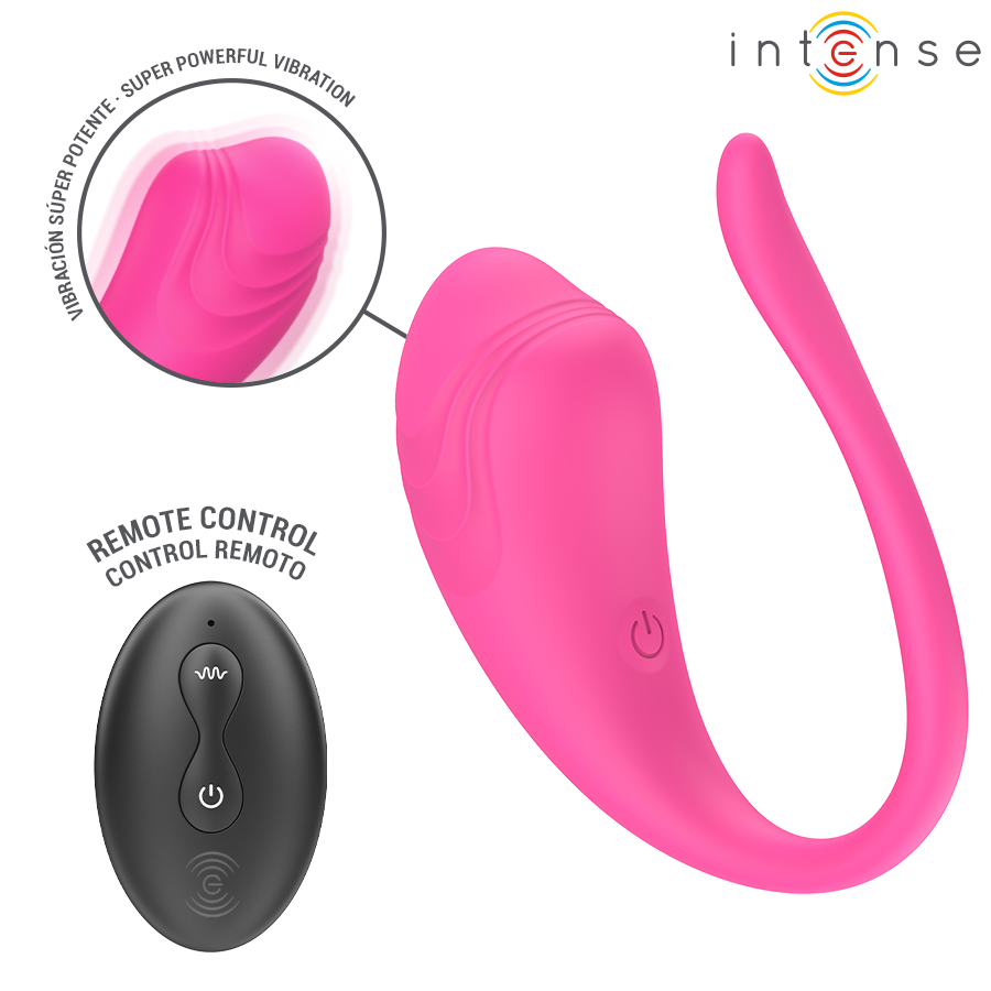 INTENSE - OLIVIA HUEVO VIBRADOR ROSA CONTROL REMOTO - Imagen 3