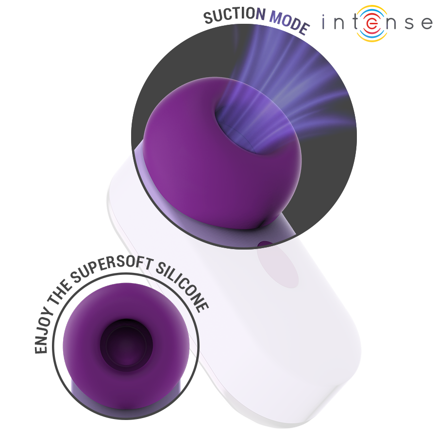 INTENSE - SABRINA TRAVEL SET ESTIMULADOR DE CLÍTORIS VIOLETA - Imagen 2
