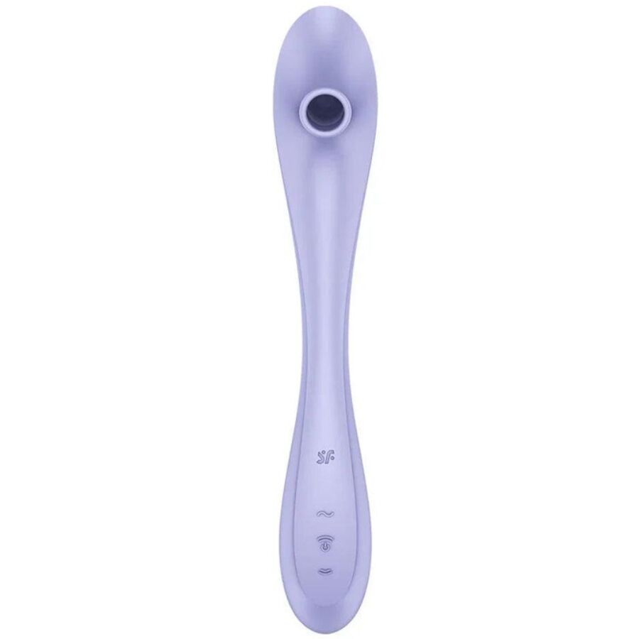 SATISFYER - EASY LOVER VIBRADOR & ESTIMULADOR AIR PULSE - Imagen 2