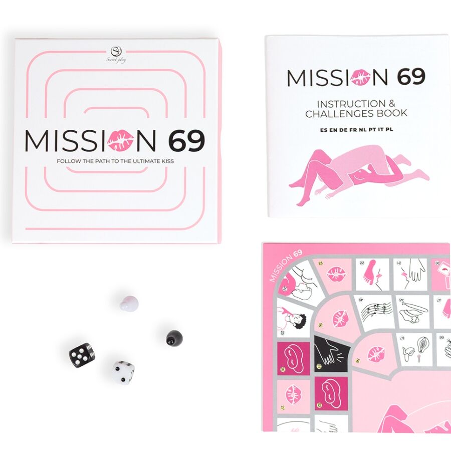SECRET PLAY - JUEGO DE MESA PARA PAREJAS "MISSION 69" - Imagen 2