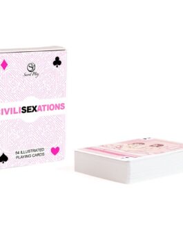 SECRET PLAY CIVILISEXATIONS — BARAJA ILUSTRADA PARA PAREJAS