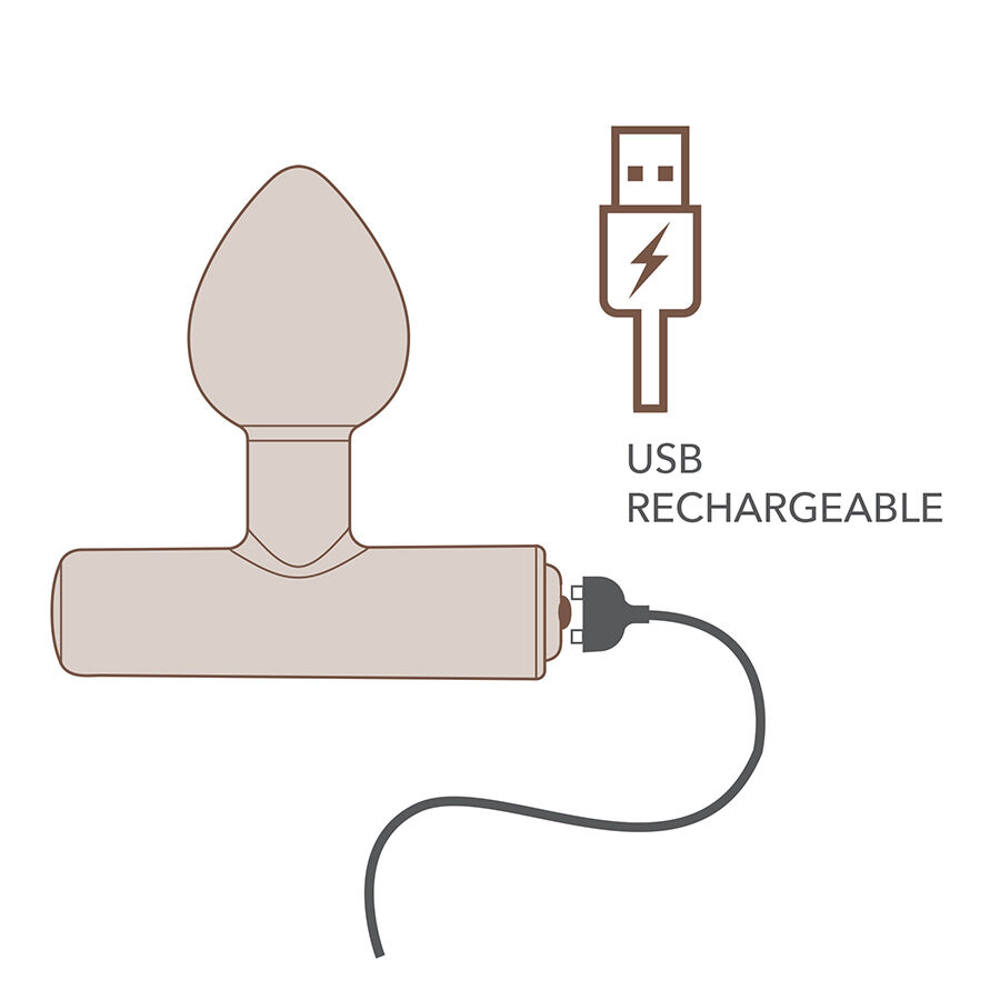 ROCKS-OFF - NOVA ASTRYX PREMIUM PLUG ANAL RECARGABLE 16 FUNCIONES VIOLETA - Imagen 10