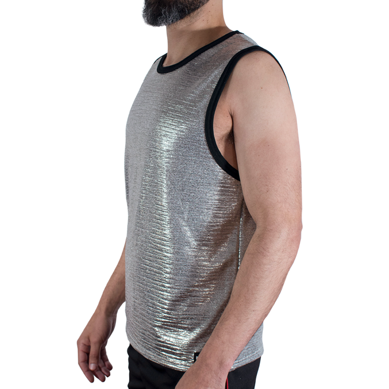 MACHO - CAMISETA BRILLO TEXTURA S/M - Imagen 2